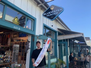 Man holding banner 